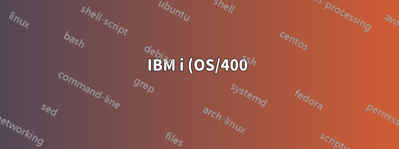 IBM i (OS/400) y puertos efímeros