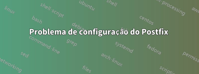 Problema de configuração do Postfix