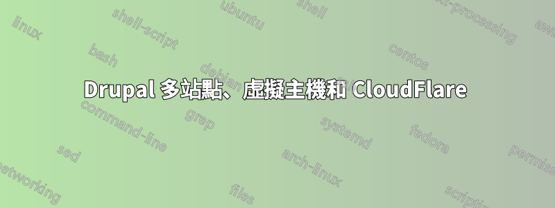Drupal 多站點、虛擬主機和 CloudFlare