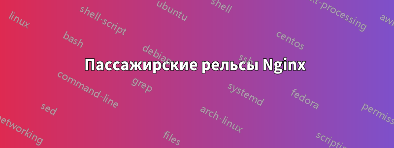 Пассажирские рельсы Nginx