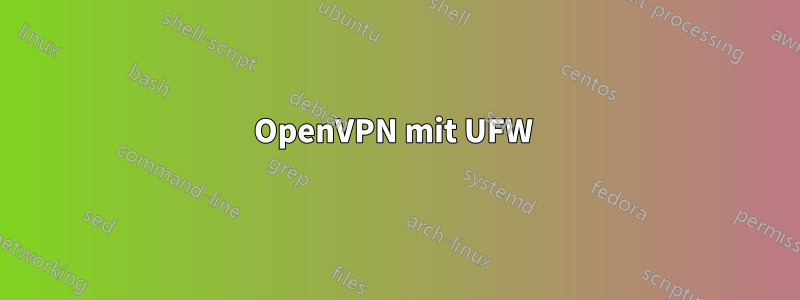 OpenVPN mit UFW 