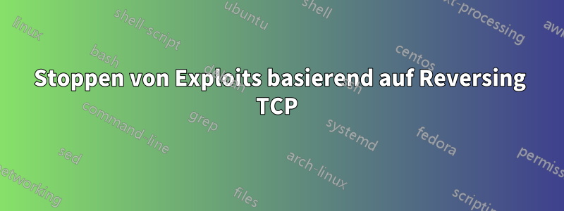 Stoppen von Exploits basierend auf Reversing TCP 