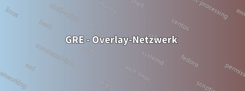 GRE - Overlay-Netzwerk