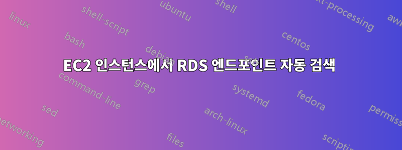 EC2 인스턴스에서 RDS 엔드포인트 자동 검색