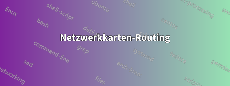 2 Netzwerkkarten-Routing