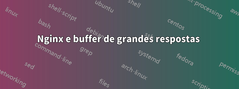 Nginx e buffer de grandes respostas