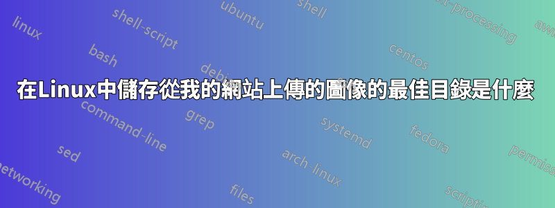 在Linux中儲存從我的網站上傳的圖像的最佳目錄是什麼