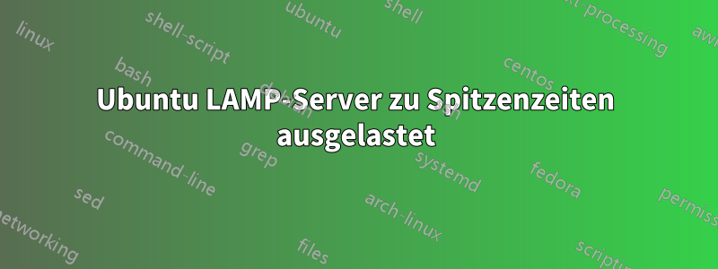 Ubuntu LAMP-Server zu Spitzenzeiten ausgelastet