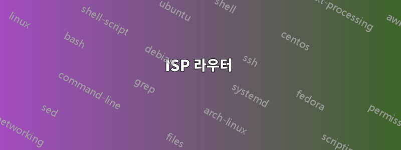 ISP 라우터