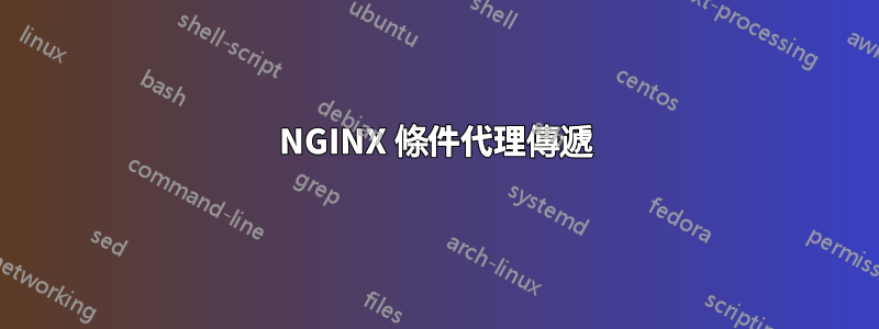 NGINX 條件代理傳遞