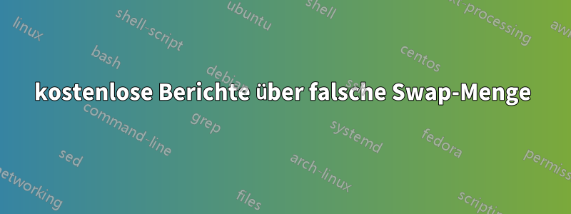 kostenlose Berichte über falsche Swap-Menge