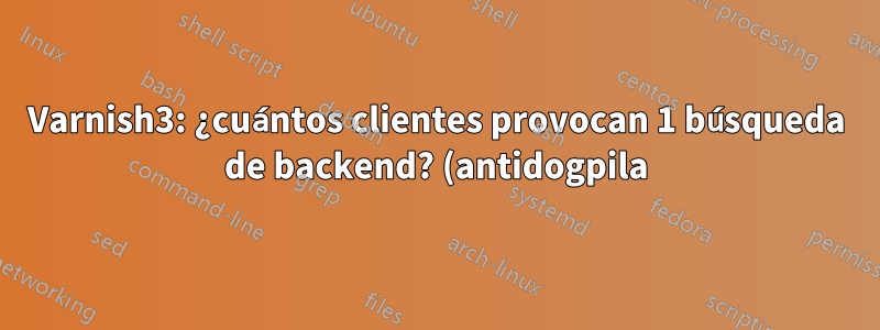 Varnish3: ¿cuántos clientes provocan 1 búsqueda de backend? (antidogpila)