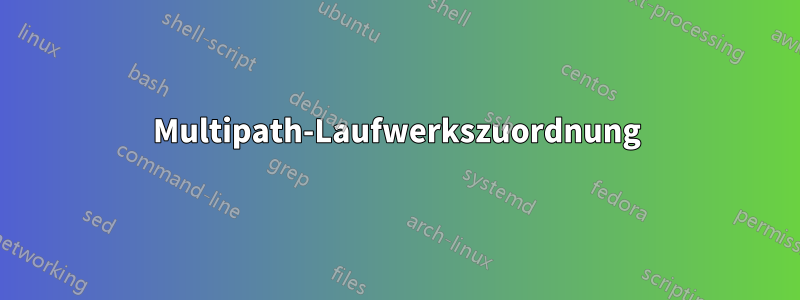 Multipath-Laufwerkszuordnung