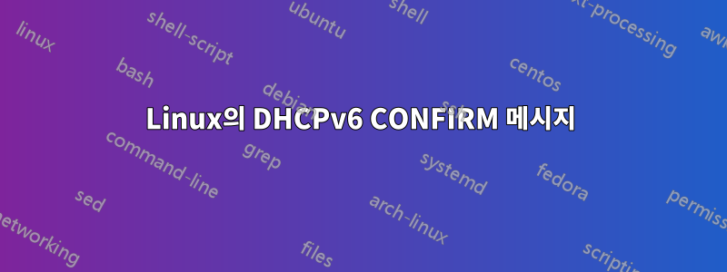 Linux의 DHCPv6 CONFIRM 메시지