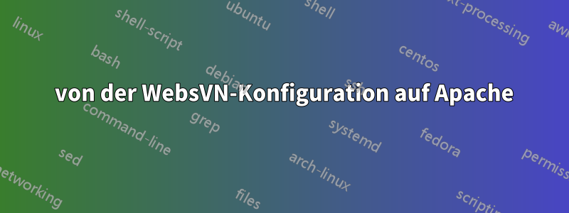 404 von der WebsVN-Konfiguration auf Apache