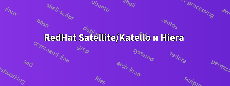 RedHat Satellite/Katello и Hiera