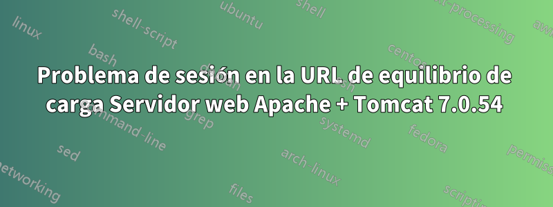 Problema de sesión en la URL de equilibrio de carga Servidor web Apache + Tomcat 7.0.54