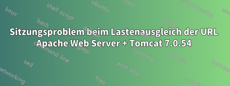 Sitzungsproblem beim Lastenausgleich der URL Apache Web Server + Tomcat 7.0.54