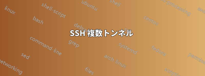 SSH 複数トンネル
