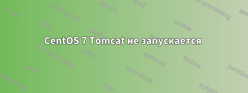 CentOS 7 Tomcat не запускается