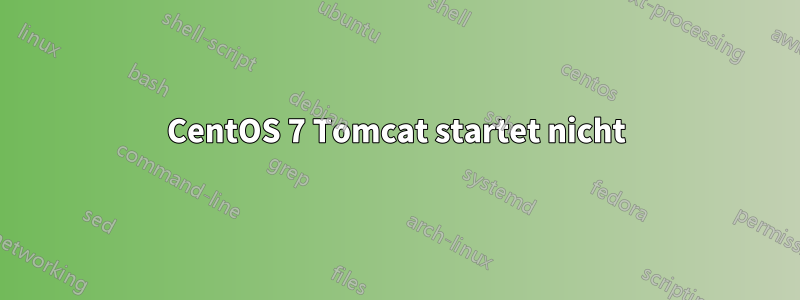 CentOS 7 Tomcat startet nicht