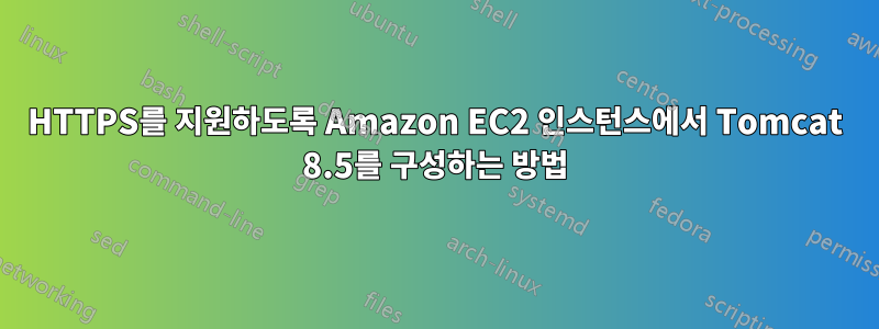 HTTPS를 지원하도록 Amazon EC2 인스턴스에서 Tomcat 8.5를 구성하는 방법