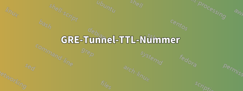 GRE-Tunnel-TTL-Nummer