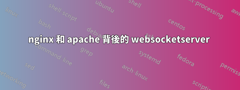 nginx 和 apache 背後的 websocketserver