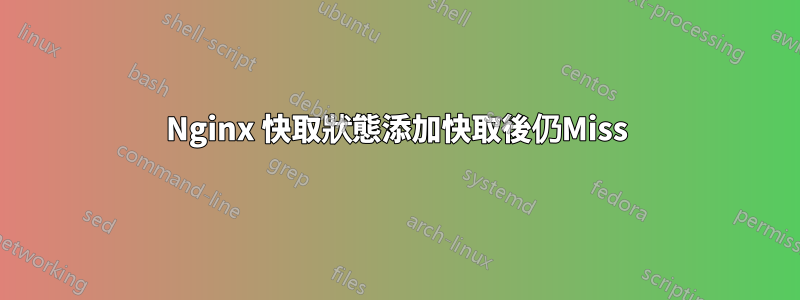 Nginx 快取狀態添加快取後仍Miss