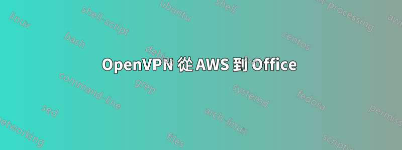 OpenVPN 從 AWS 到 Office