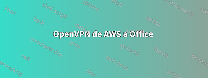 OpenVPN de AWS a Office