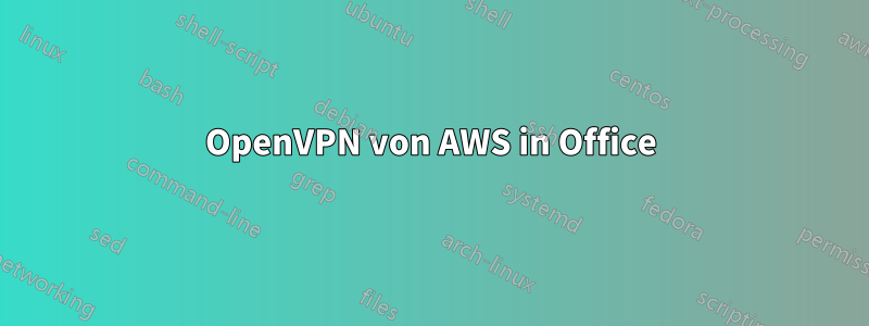 OpenVPN von AWS in Office