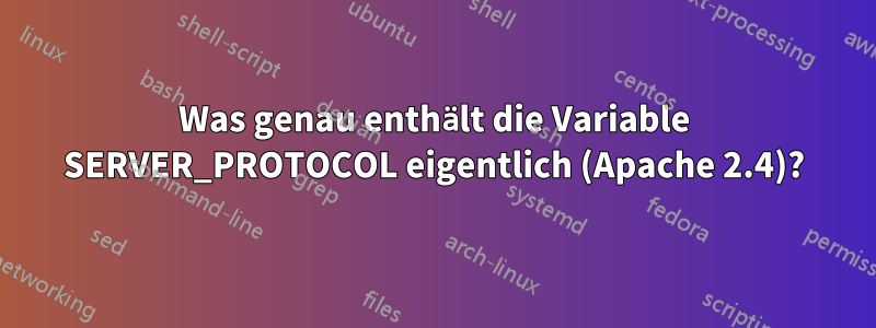 Was genau enthält die Variable SERVER_PROTOCOL eigentlich (Apache 2.4)?