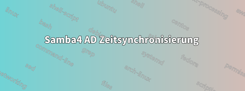 Samba4 AD Zeitsynchronisierung