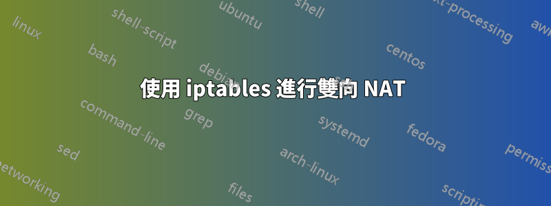 使用 iptables 進行雙向 NAT