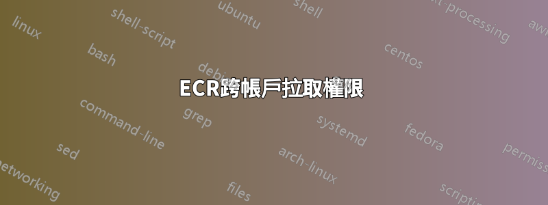 ECR跨帳戶拉取權限