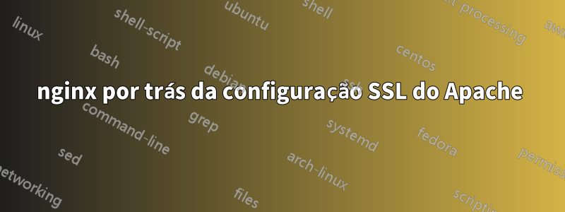 nginx por trás da configuração SSL do Apache