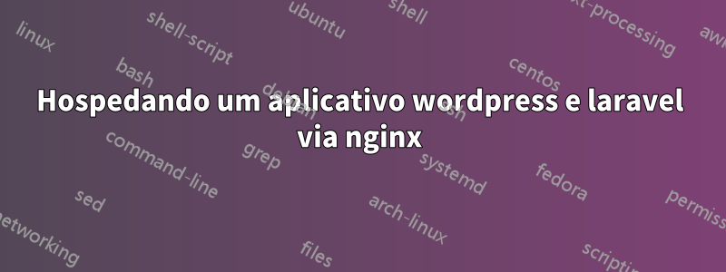 Hospedando um aplicativo wordpress e laravel via nginx