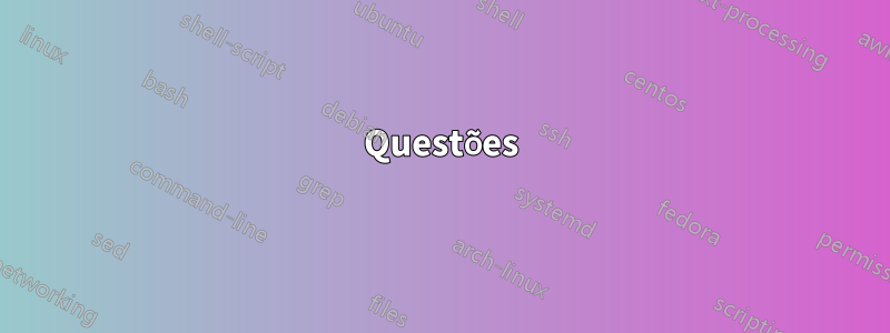 Questões