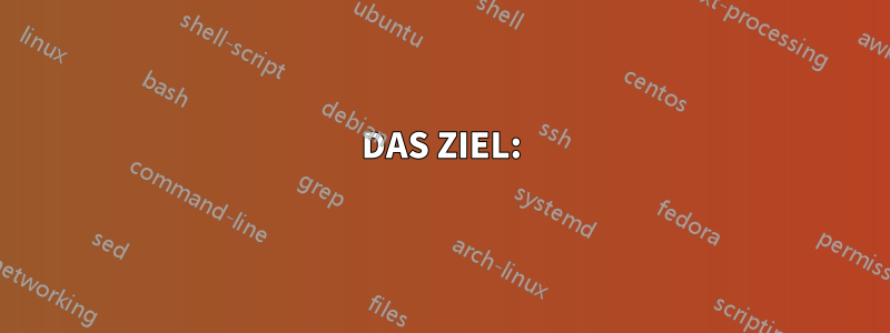 DAS ZIEL: