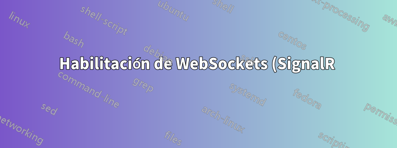 Habilitación de WebSockets (SignalR) con un WAF Barracuda