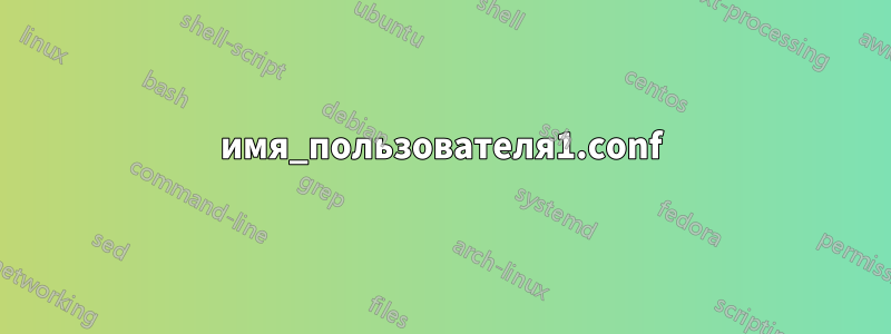 имя_пользователя1.conf