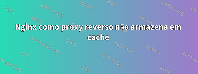 Nginx como proxy reverso não armazena em cache