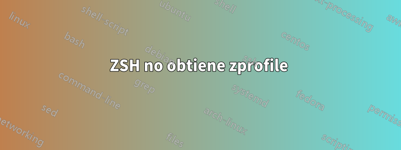 ZSH no obtiene zprofile