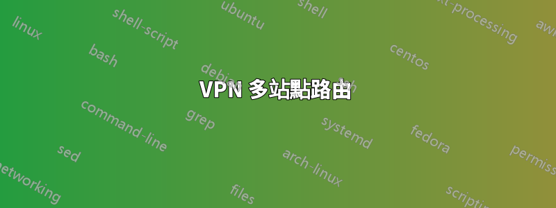 VPN 多站點路由