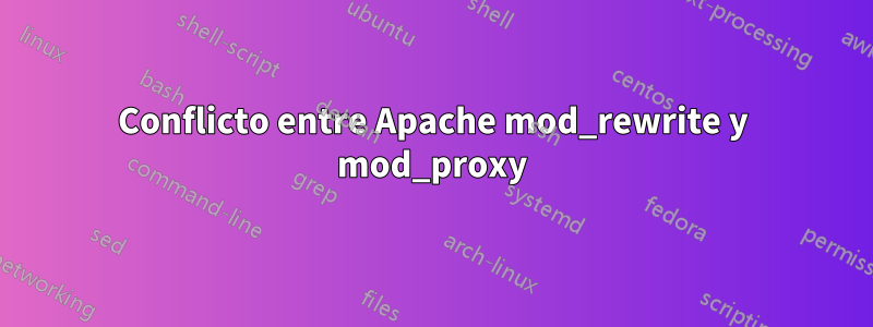 Conflicto entre Apache mod_rewrite y mod_proxy