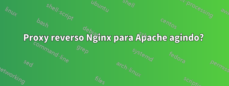 Proxy reverso Nginx para Apache agindo?