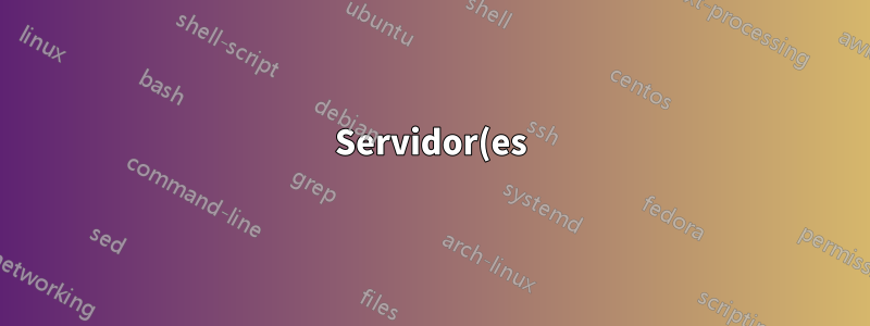 Servidor(es) DHCP Asignación de IP según el tipo de dispositivo