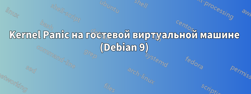 Kernel Panic на гостевой виртуальной машине (Debian 9)