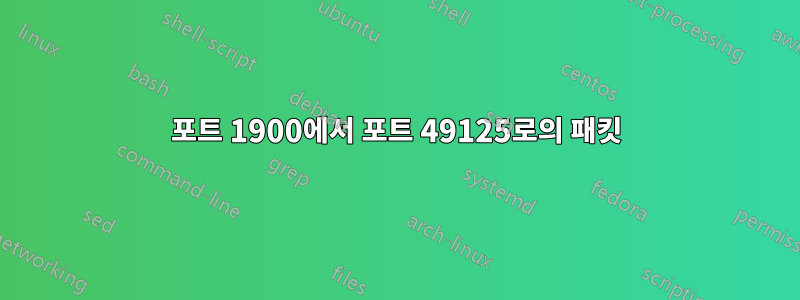 포트 1900에서 포트 49125로의 패킷